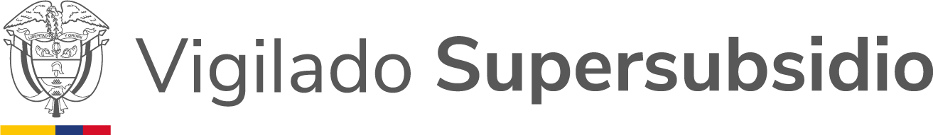 Logo Vigilado SuperSuvsidio - Superintendente del Subsidio Familiar 